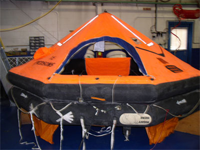 Servicing Liferafts Servicing Liferafts
